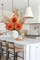 3Pcs Orange Artificial Dahlia Flowers Fall Fake Flower Silk Flowers with Long Stem 27.5" Floral Arrangements Bouquets Autumn Faux Dahlias Flowers for DIY Wedding Party Centerpieces Home Decor